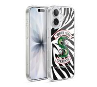 Head Case Designs Officially Licensed Riverdale with Zebra Logo South Side Serpents Gel Case [Military Grade Protection] Compatible with Apple iPhone 17 and Compatible with MagSafe