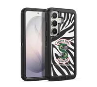 Head Case Designs Officially Licensed Riverdale with Zebra Logo South Side Serpents Ultra-Armoured Shockproof Case [Military Grade Protection] Compatible With Samsung Galaxy S26 Plus