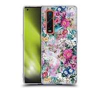 Head Case Designs Officially Licensed Riza Peker Birds Florals Soft Gel Case Compatible With Oppo Find X2 Pro 5G