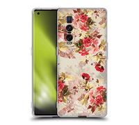 Head Case Designs Officially Licensed Riza Peker Delicates Florals Soft Gel Case Compatible With Oppo Find X2 Pro 5G