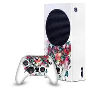 Head Case Designs Officially Licensed Riza Peker Wolf Art Mix Game Console Wrap and Game Controller Skin Bundle Compatible With Xbox Series S Console & Controller Bundle
