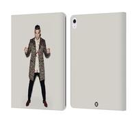 Head Case Designs Officially Licensed Robbie Williams Animal Print Coat Calendar Leather Wallet Case Compatible With Apple iPad Air 13 2024/2025