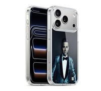 Head Case Designs Officially Licensed Robbie Williams Dark Background Calendar Gel Case [Military Grade Protection] Compatible with Apple iPhone 17 Pro and Compatible with MagSafe
