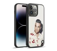 Head Case Designs Officially Licensed Robbie Williams Floral Shirt Calendar Gel Armour Case [Military Grade Protection] Compatible With Apple iPhone 14 Pro Max