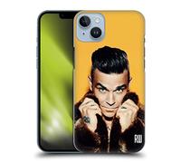 Head Case Designs Officially Licensed Robbie Williams Fur Coat Calendar Hard Back Case Compatible With Apple iPhone 14 Plus