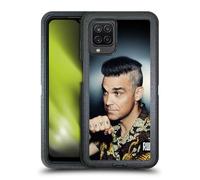 Head Case Designs Officially Licensed Robbie Williams Love Tattoo Calendar Ultra-Armoured Shockproof Case [Military Grade Protection] Compatible With Samsung Galaxy A12 (2020)