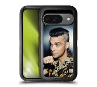 Head Case Designs Officially Licensed Robbie Williams Love Tattoo Calendar Ultra-Armoured Shockproof Case [Military Grade Protection] Compatible With Google Pixel 9 / Pixel 9 Pro