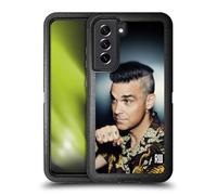 Head Case Designs Officially Licensed Robbie Williams Love Tattoo Calendar Ultra-Armoured Shockproof Case [Military Grade Protection] Compatible With Samsung Galaxy S21 FE 5G