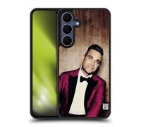 Head Case Designs Officially Licensed Robbie Williams Magenta Tux Calendar Gel Armour Case [Military Grade Protection] Compatible With Samsung Galaxy S25 FE