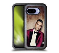Head Case Designs Officially Licensed Robbie Williams Magenta Tux Calendar Ultra-Armoured Shockproof Case [Military Grade Protection] Compatible With Google Pixel 9A