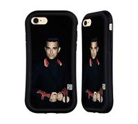 Head Case Designs Officially Licensed Robbie Williams Portrait Calendar Hybrid Case Compatible With Apple iPhone 7/8 / SE 2020 & 2022