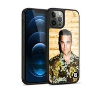 Head Case Designs Officially Licensed Robbie Williams Tiger Print Shirt Calendar Gel Armour Case [Military Grade Protection] Compatible With Apple iPhone 12 Pro Max