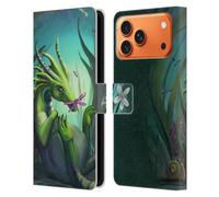 Head Case Designs Officially Licensed Rose Khan Baby Green Mythic Scale Series Leather Wallet Case Compatible With Apple iPhone 17 Pro Max