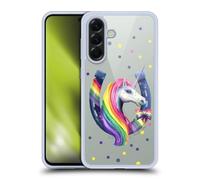Head Case Designs Officially Licensed Rose Khan Rainbow Unicorn Horseshoe Gel Case [Military Grade Protection] Compatible With Samsung Galaxy A56 5G