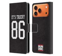 Head Case Designs Officially Licensed Run-D.M.C. It's Tricky Key Art Leather Wallet Case Compatible With Apple iPhone 17 Pro Max