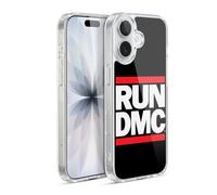 Head Case Designs Officially Licensed Run-D.M.C. Logo Key Art Gel Case [Military Grade Protection] Compatible with Apple iPhone 17 and Compatible with MagSafe