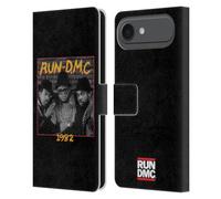 Head Case Designs Officially Licensed Run-D.M.C. Photo 1982 Key Art Leather Wallet Case Compatible With Apple iPhone 17 Air