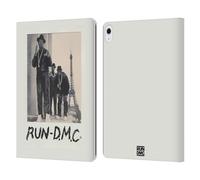 Head Case Designs Officially Licensed Run-D.M.C. Polaroid Key Art Leather Wallet Case Compatible With Apple iPad Air 13 2024/2025