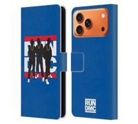 Head Case Designs Officially Licensed Run-D.M.C. Silhouette Key Art Leather Wallet Case Compatible With Apple iPhone 17 Pro Max