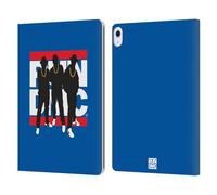 Head Case Designs Officially Licensed Run-D.M.C. Silhouette Key Art Leather Wallet Case Compatible With Apple iPad Air 13 2024/2025