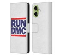 Head Case Designs Officially Licensed Run-D.M.C. Silhouette USA Key Art Leather Wallet Case Compatible With Apple iPhone 17