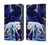Head Case Designs Officially Licensed Ruth Thompson Alpha Blade & Fantasy Wolf Dragons with Swords Leather Wallet Case Compatible With Kindle Paperwhite 5 (2021)