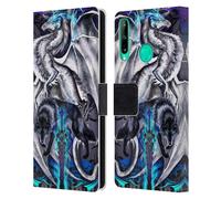 Head Case Designs Officially Licensed Ruth Thompson Blade & Fantasy Wolf Dragons with Swords Leather Wallet Case Compatible With Huawei P40 lite E