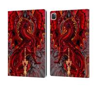 Head Case Designs Officially Licensed Ruth Thompson Blood Blade Fantasy Dragons with Swords Leather Wallet Case Compatible With Apple iPad Pro 12.9 2020/2021/2022