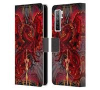 Head Case Designs Officially Licensed Ruth Thompson Blood Blade Fantasy Dragons with Swords Leather Wallet Case Compatible With Huawei Nova 7 SE/P40 Lite 5G