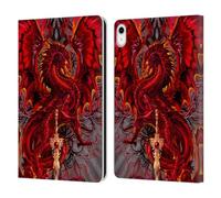 Head Case Designs Officially Licensed Ruth Thompson Blood Blade Fantasy Dragons with Swords Leather Wallet Case Compatible With Apple iPad 10.9 2022/2025