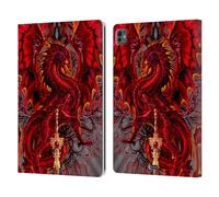 Head Case Designs Officially Licensed Ruth Thompson Blood Blade Fantasy Dragons with Swords Leather Wallet Case Compatible With Apple iPad Pro 13 M4 2024