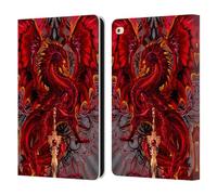 Head Case Designs Officially Licensed Ruth Thompson Blood Blade Fantasy Dragons with Swords Leather Wallet Case Compatible With Apple iPad Air 2 (2014)
