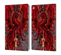 Head Case Designs Officially Licensed Ruth Thompson Blood Blade Fantasy Dragons with Swords Leather Wallet Case Compatible With Apple iPad 10.2 2019/2020/2021