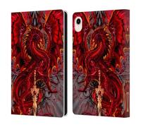 Head Case Designs Officially Licensed Ruth Thompson Blood Blade Fantasy Dragons with Swords Leather Wallet Case Compatible With Apple iPad mini (2021/2024)