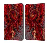 Head Case Designs Officially Licensed Ruth Thompson Blood Blade Fantasy Dragons with Swords Leather Wallet Case Compatible With Kindle Paperwhite 1/2 / 3