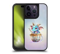 Head Case Designs Officially Licensed Ruth Thompson Boba Tea Cup O Dragons Gel Armour Case [Military Grade Protection] Compatible With Apple iPhone 14 Pro