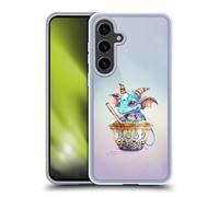 Head Case Designs Officially Licensed Ruth Thompson Boba Tea Cup O Dragons Gel Case [Military Grade Protection] Compatible with Samsung Galaxy S24+ 5G and Compatible with MagSafe