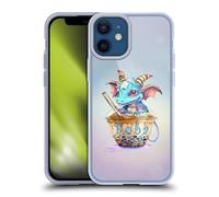 Head Case Designs Officially Licensed Ruth Thompson Boba Tea Cup O Dragons Gel Case [Military Grade Protection] Compatible with Apple iPhone 12 Mini and Compatible with MagSafe