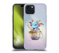 Head Case Designs Officially Licensed Ruth Thompson Boba Tea Cup O Dragons Gel Case [Military Grade Protection] Compatible with Apple iPhone 15 Plus and Compatible with MagSafe