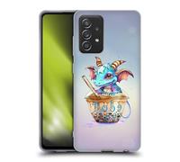 Head Case Designs Officially Licensed Ruth Thompson Boba Tea Cup O Dragons Gel Case [Military Grade Protection] Compatible With Galaxy A52 / A52s / 5G (2021)