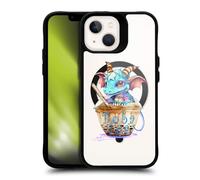 Head Case Designs Officially Licensed Ruth Thompson Boba Tea Cups and Dragons Black Shockproof Bumper Case [Military Grade Protection] Compatible with Apple iPhone 13 and Compatible with MagSafe