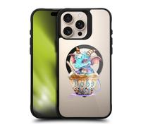 Head Case Designs Officially Licensed Ruth Thompson Boba Tea Cups and Dragons Black Shockproof Bumper Case [Military Grade Protection] Compatible with Apple iPhone 16 Pro and Compatible with MagSafe