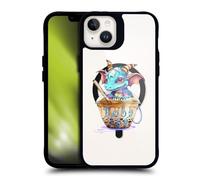 Head Case Designs Officially Licensed Ruth Thompson Boba Tea Cups and Dragons Black Shockproof Bumper Case [Military Grade Protection] Compatible with Apple iPhone 14 Plus and Compatible with MagSafe