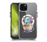 Head Case Designs Officially Licensed Ruth Thompson Boba Tea Cups and Dragons Shockproof Bumper Case [Military Grade Protection] Compatible with Apple iPhone 15 Plus and Compatible with MagSafe