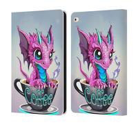 Head Case Designs Officially Licensed Ruth Thompson Coffee Cup O Dragons Leather Wallet Case Compatible With Apple iPad Air 2 (2014)