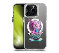 Head Case Designs Officially Licensed Ruth Thompson Coffee Cups and Dragons Shockproof Bumper Case [Military Grade Protection] Compatible with Apple iPhone 15 Pro Max and Compatible with MagSafe