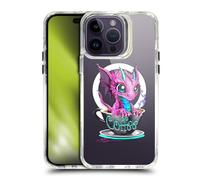 Head Case Designs Officially Licensed Ruth Thompson Coffee Cups and Dragons Shockproof Bumper Case [Military Grade Protection] Compatible with iPhone 14 Pro Max and Compatible with MagSafe