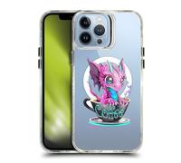 Head Case Designs Officially Licensed Ruth Thompson Coffee Cups and Dragons Shockproof Bumper Case [Military Grade Protection] Compatible with iPhone 13 Pro Max and Compatible with MagSafe