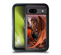 Head Case Designs Officially Licensed Ruth Thompson Coppervein Dragons Ultra-Armoured Shockproof Case [Military Grade Protection] Compatible With Google Pixel 8a