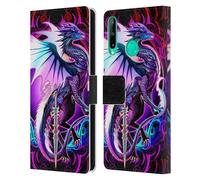 Head Case Designs Officially Licensed Ruth Thompson Ebon Blade Fantasy Dragons with Swords Leather Wallet Case Compatible With Huawei P40 lite E